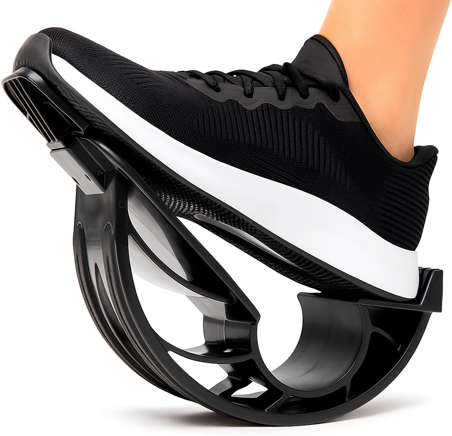 Calf Stretcher Foot Rocker - for Pro Shin Splint Relief, Achilles, Plantar Fasciitis, Heel, Ankle Strengthening - Roller Therapy Device Gift for Runners, Running, Stretching, Severs Disease