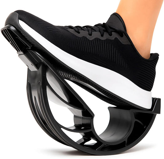 Calf Stretcher Foot Rocker - for Pro Shin Splint Relief, Achilles, Plantar Fasciitis, Heel, Ankle Strengthening - Roller Therapy Device Gift for Runners, Running, Stretching, Severs Disease