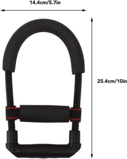 Wrist Strengthening Tool - Adjustable Resistance Forearm Exerciser with Spring Steel Design for Enhanced Grip Strength Training at Home