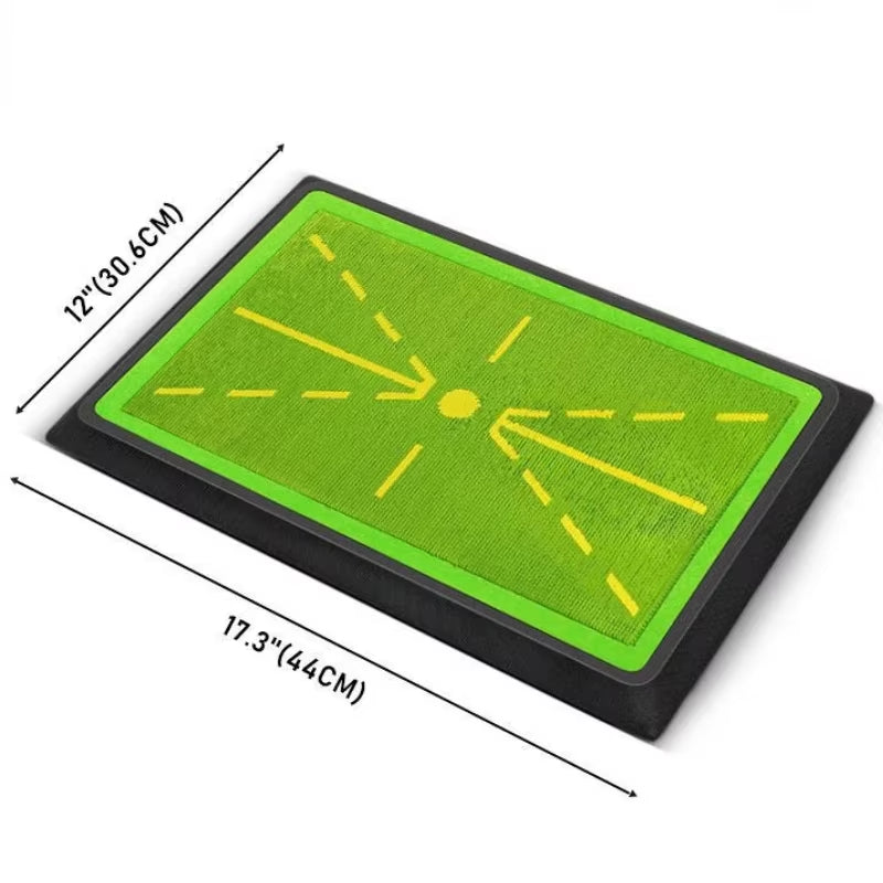Golf Strike Mat with Bead Display Track for Beginner Training and Swing Detection - Model PM130-B