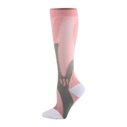 Compression Nylon Medical Nursing Socks for Outdoor Cycling - Fast-Drying and Breathable Sports Wear for Adults