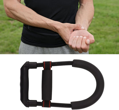 Wrist Strengthening Tool - Adjustable Resistance Forearm Exerciser with Spring Steel Design for Enhanced Grip Strength Training at Home